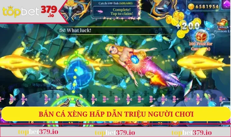 Bắn cá xèng hấp dẫn triệu người chơi