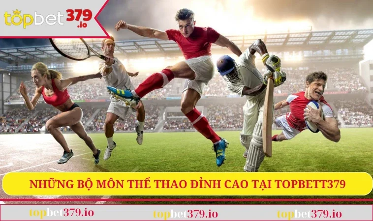 Những bộ môn thể thao đỉnh cao tại TopBetT379