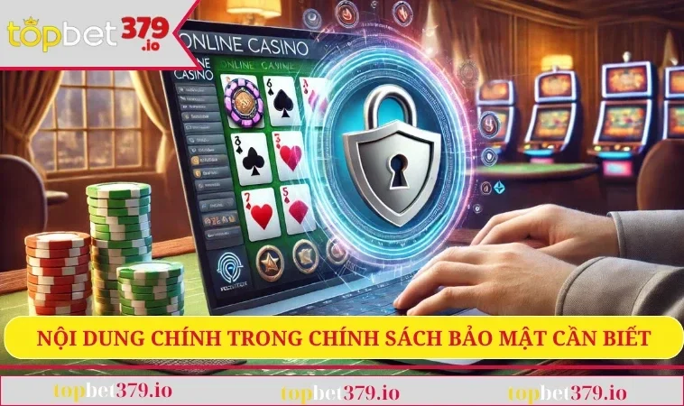 Nội dung chính trong chính sách bảo mật cần biết
