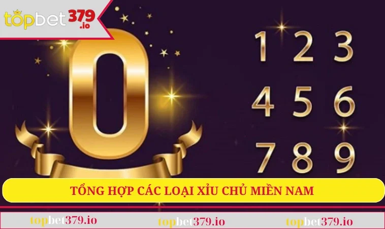 Tổng hợp các loại xỉu chủ miền Nam 